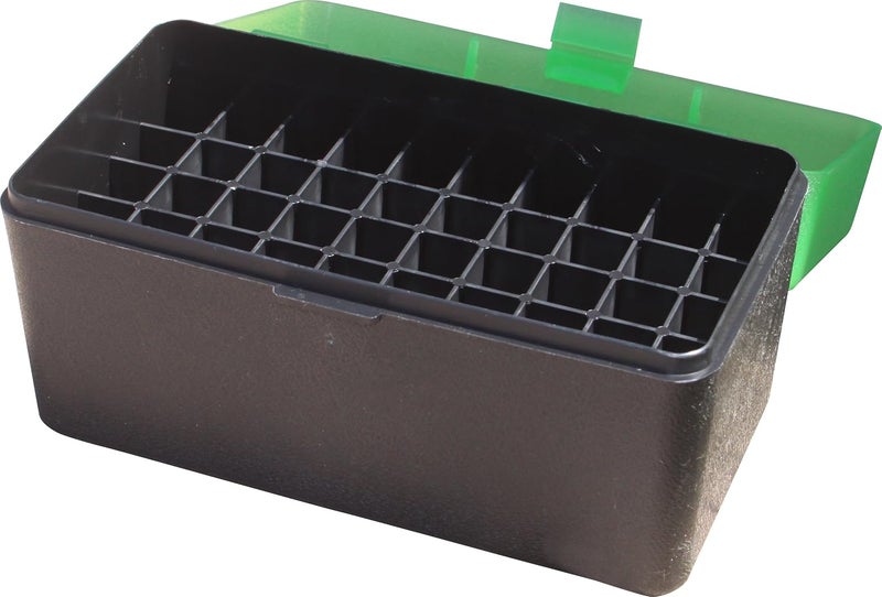 MTM RLLD-50 Ammo Box 50 Round Flip-Top Large Mag 375 Rem, UM 375 Wby Mag USA Made - Image 2